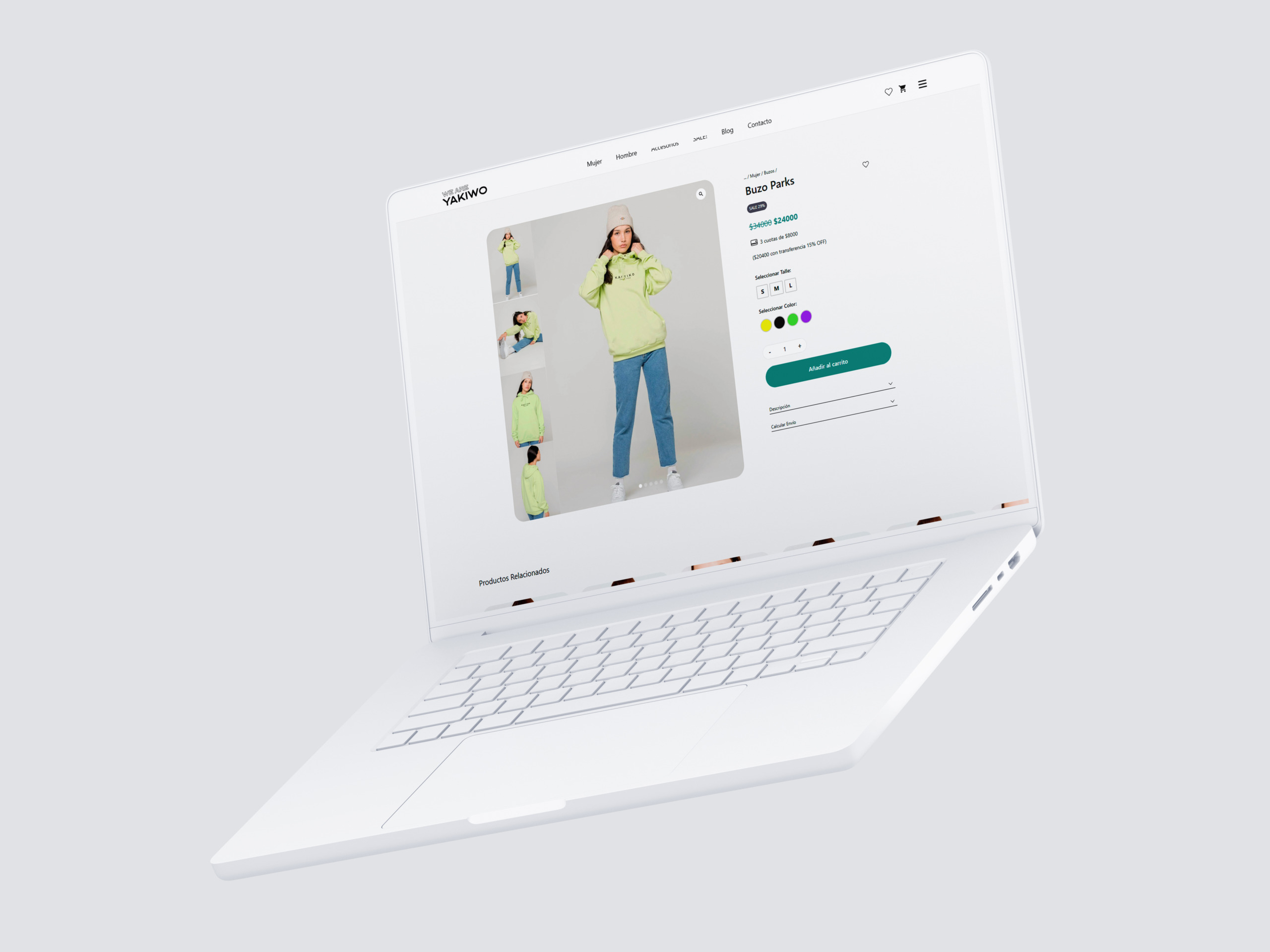 Diseño web ecommerce